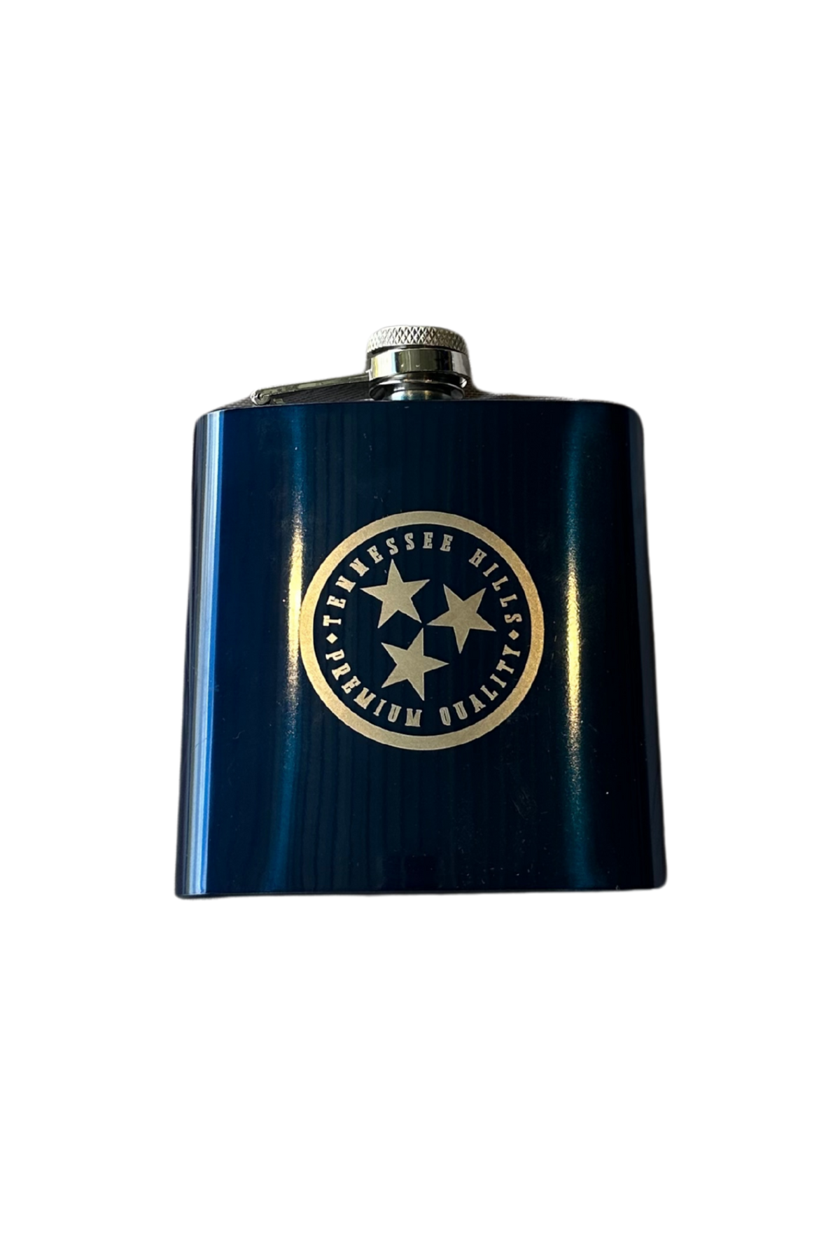Blue 6oz Flask