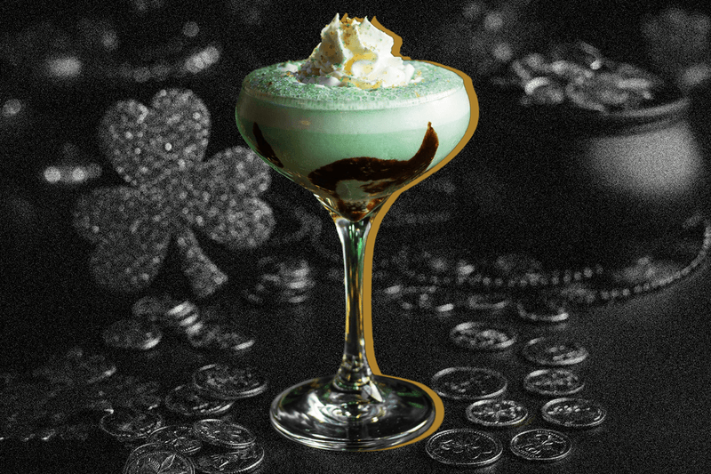 The Mint to Be Irish Cocktail at Tennessee Hills