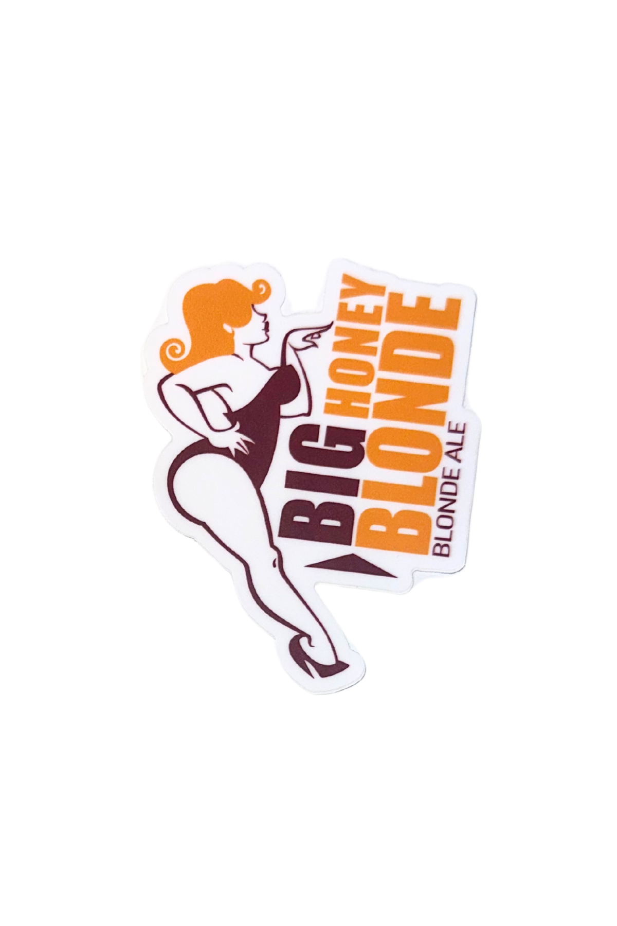 Small Big Honey Blonde Sticker