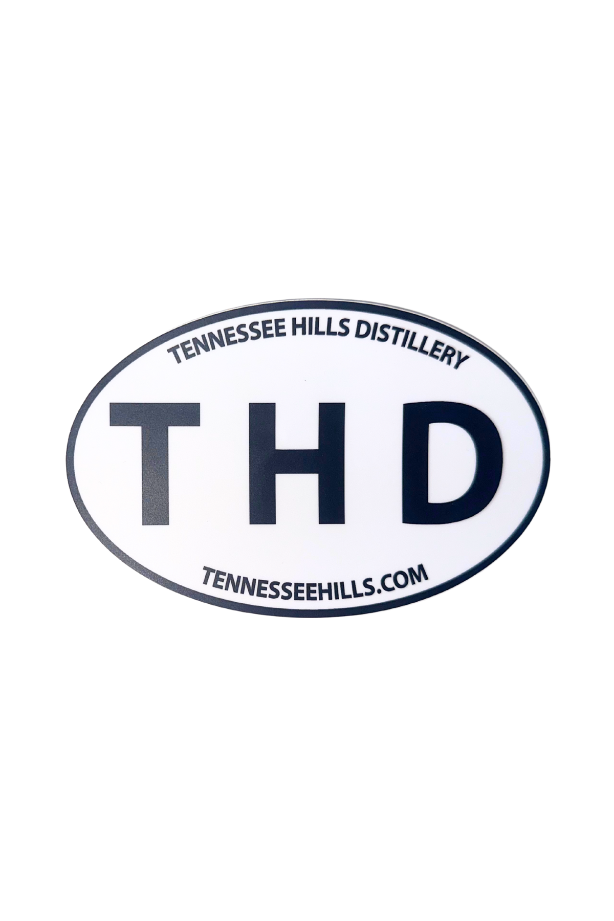White THD Sticker