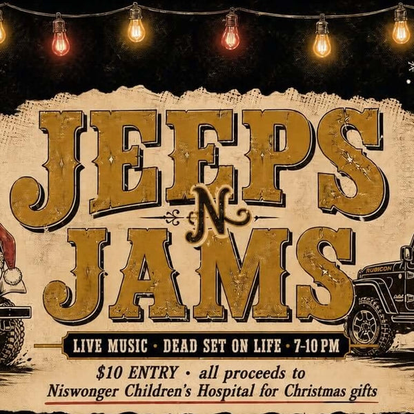 Jeeps and Jams • Christmas in July!