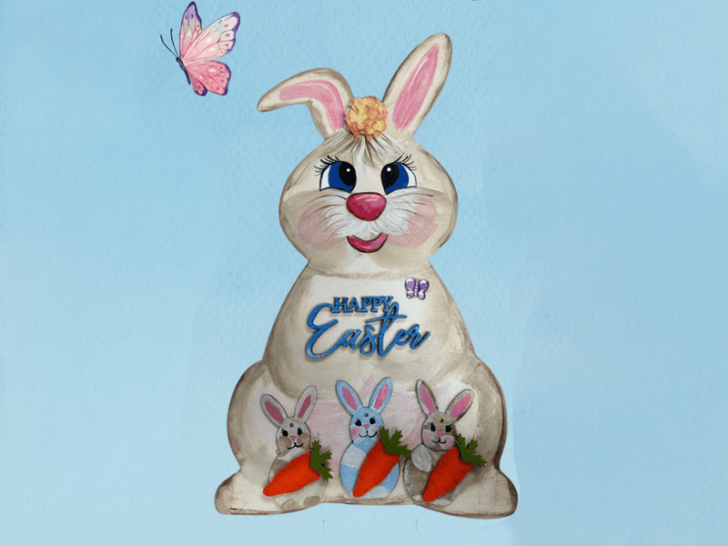 Wooden Paint Class with Stella's Daisy Doodle